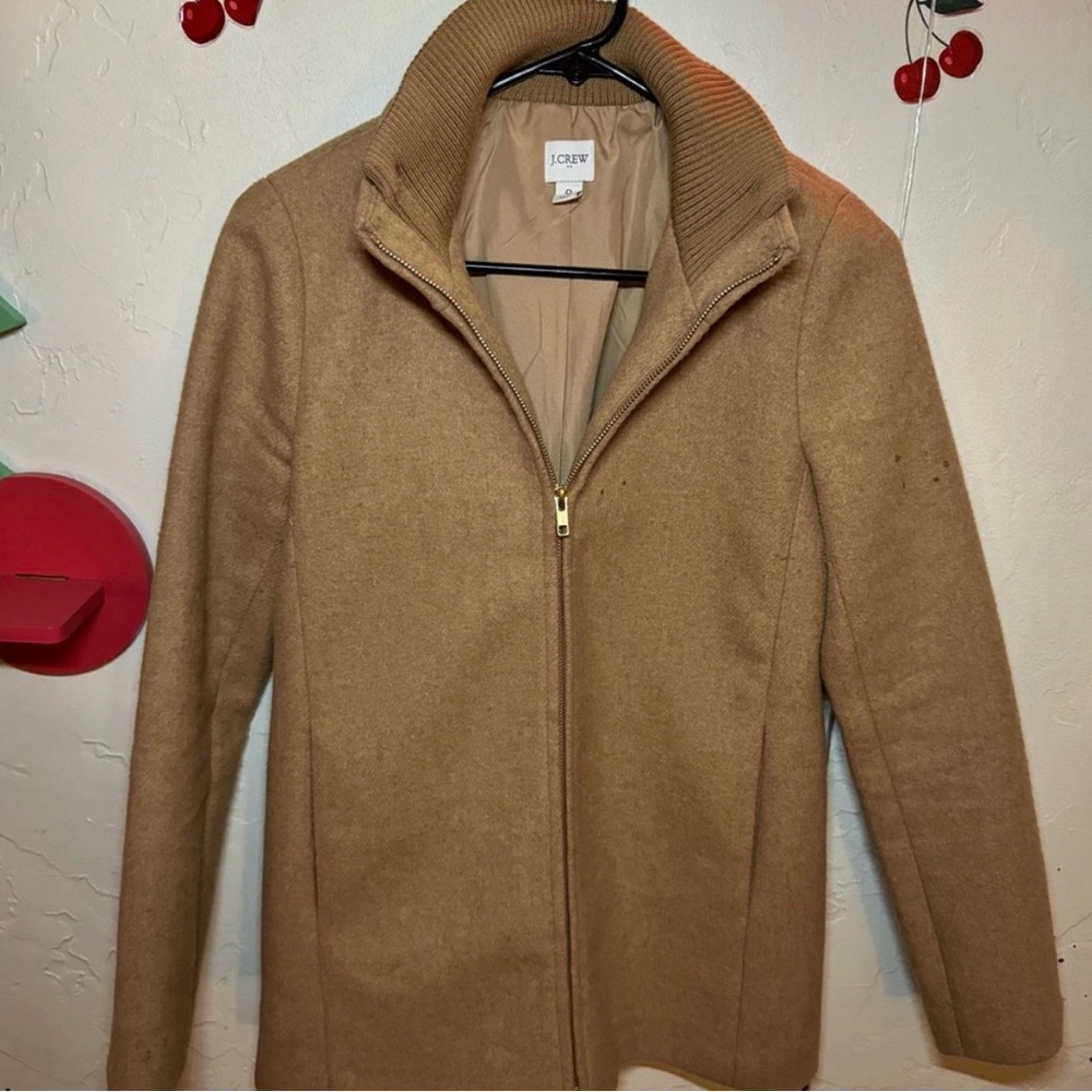 J. Crew Women's Camel Utility Jacket